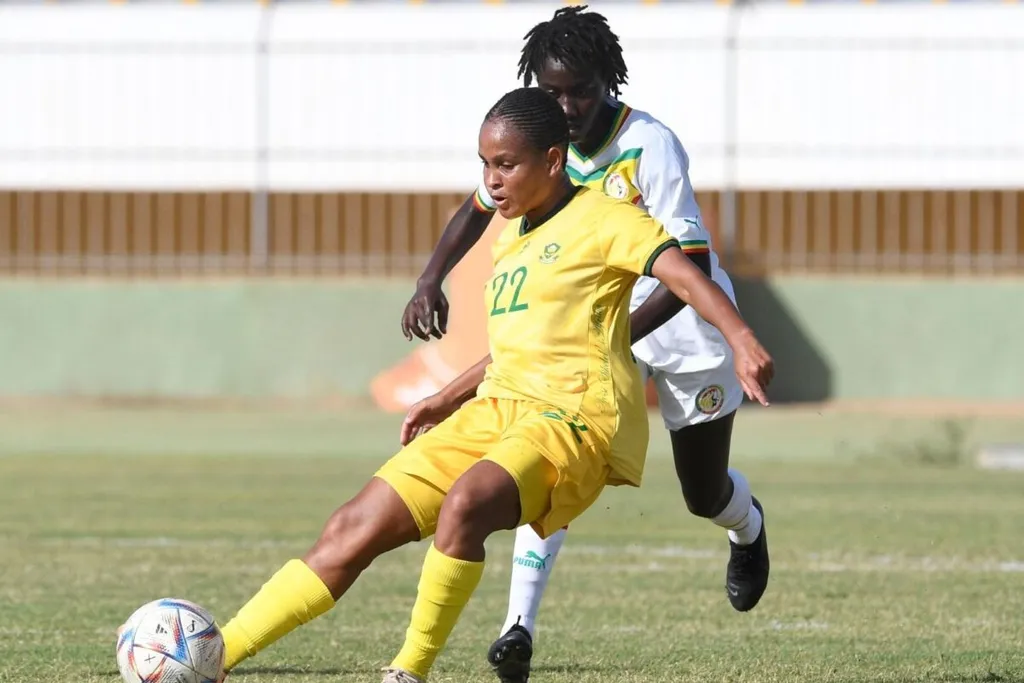 Banyana Banyana in action. Photo SAFA
