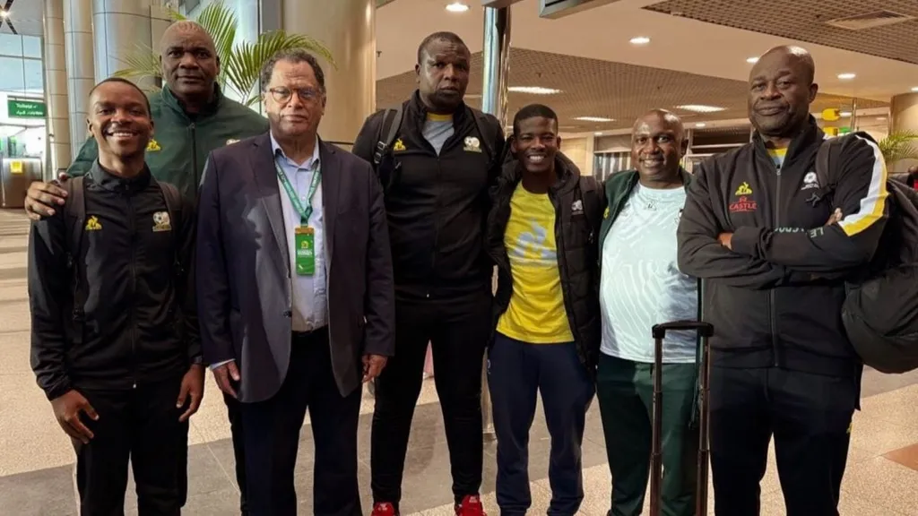 Molefi Ntseki Danny Jordaan Bafana Bafana