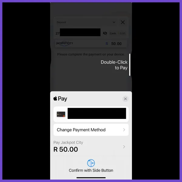 jackpot city app payment