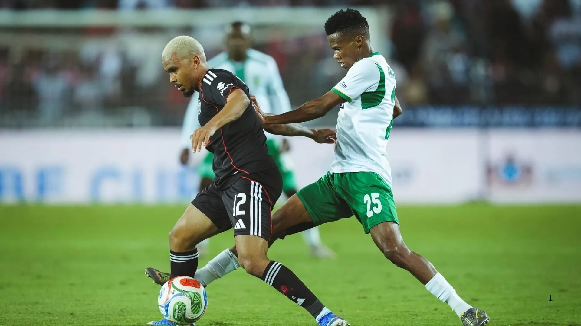 Oswin Appollis in action for Pirates against Golden Arrows