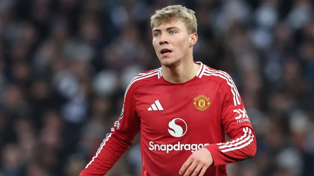 Rasmus Hojlund of Manchester United. Photo &ndash; Imago