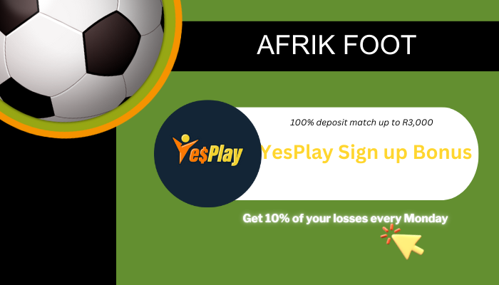 YesPlay Sign Up Bonus South Africa (July 2025)