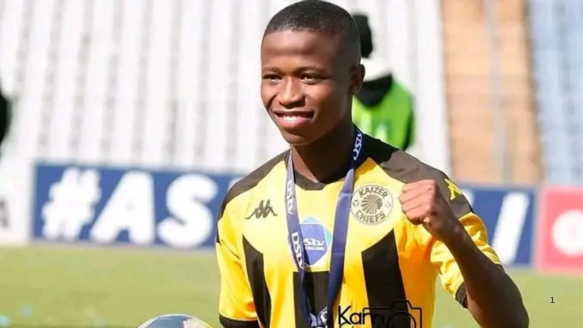Neo Bohloko of Kaizer Chiefs.