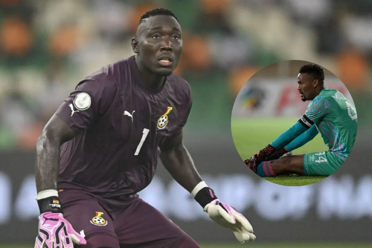 Richard Ofori sends message to Veli Mothwa