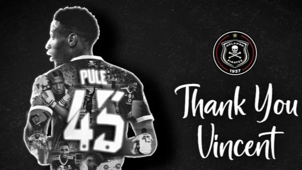 Orlando Pirates make Vincent Pule decision ahead of the new season