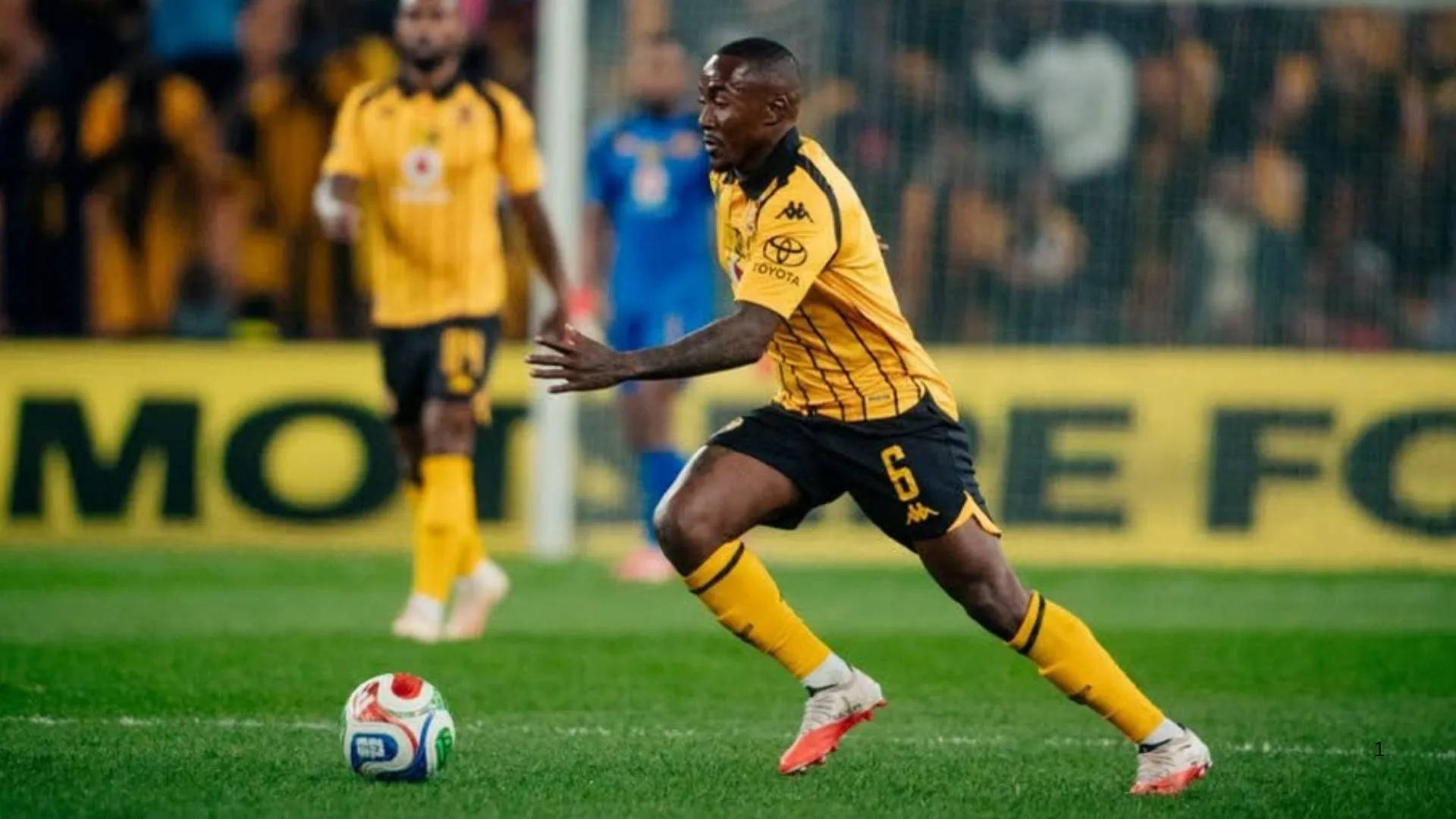 Lebohang Maboe of Kaizer Chiefs playing against Richards Bay.