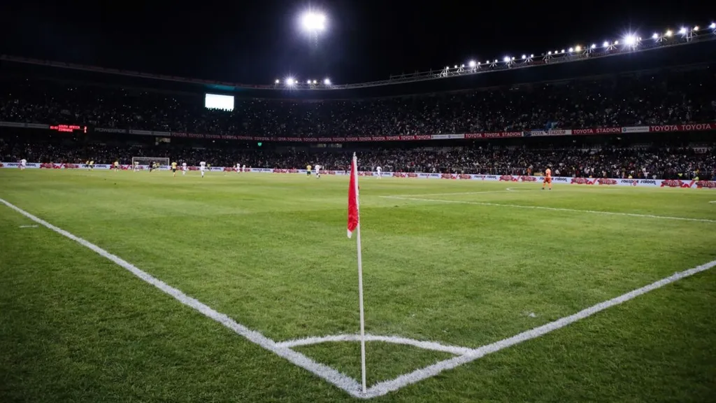 A sold-out Free State Stadium during South Africa vs Zimbabwe 2026 World Cup qualifier on June 11, 2024. Photo: Icon Sports