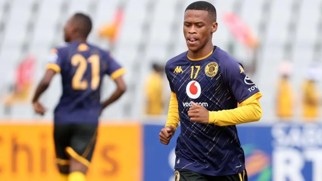 Asanele Velebayi of Kaizer Chiefs