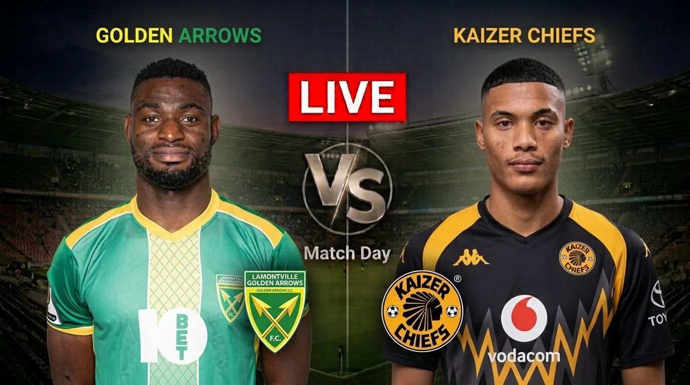 LIVE: Golden Arrows vs Kaizer Chiefs &mdash; Scores, goals, updates, Betway Premiership result