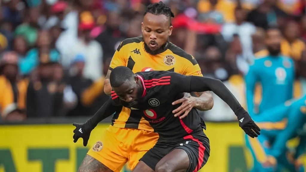 Edmilson Dove and Deon Hotto Kaizer CHiefs vs Orlando Pirates