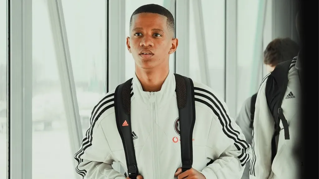 Cemran Dansin of Orlando Pirates. Photo Orlando Pirates