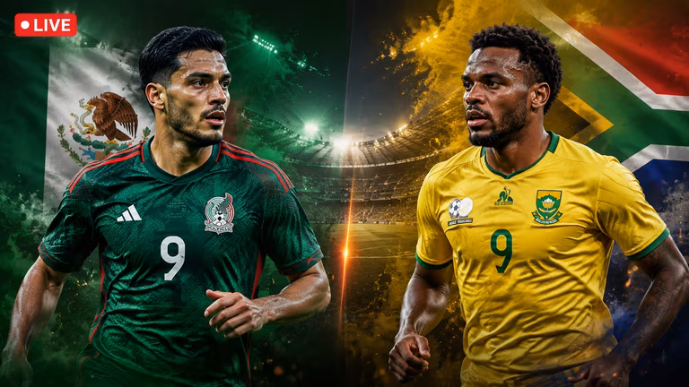Mexico vs South Africa live: Follow Bafana Bafana&rsquo;s World Cup 2026 Group A opener &mdash; scores, updates & result