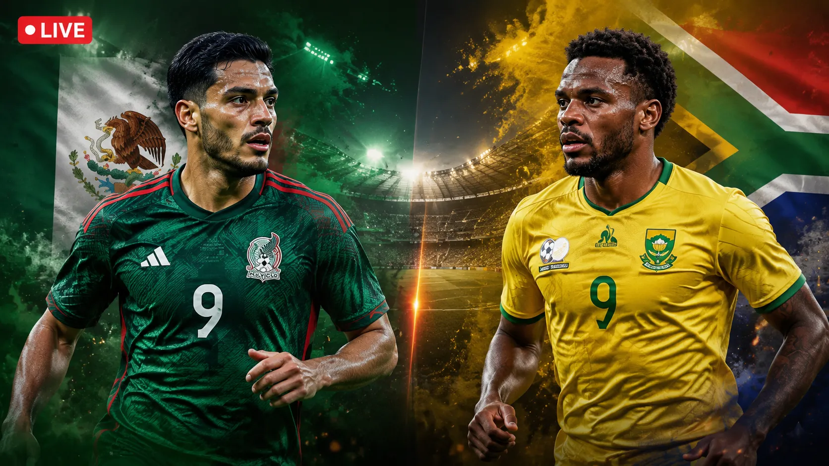 Mexico vs South Africa live: Follow Bafana Bafana&rsquo;s World Cup 2026 Group A opener &mdash; scores, updates & result