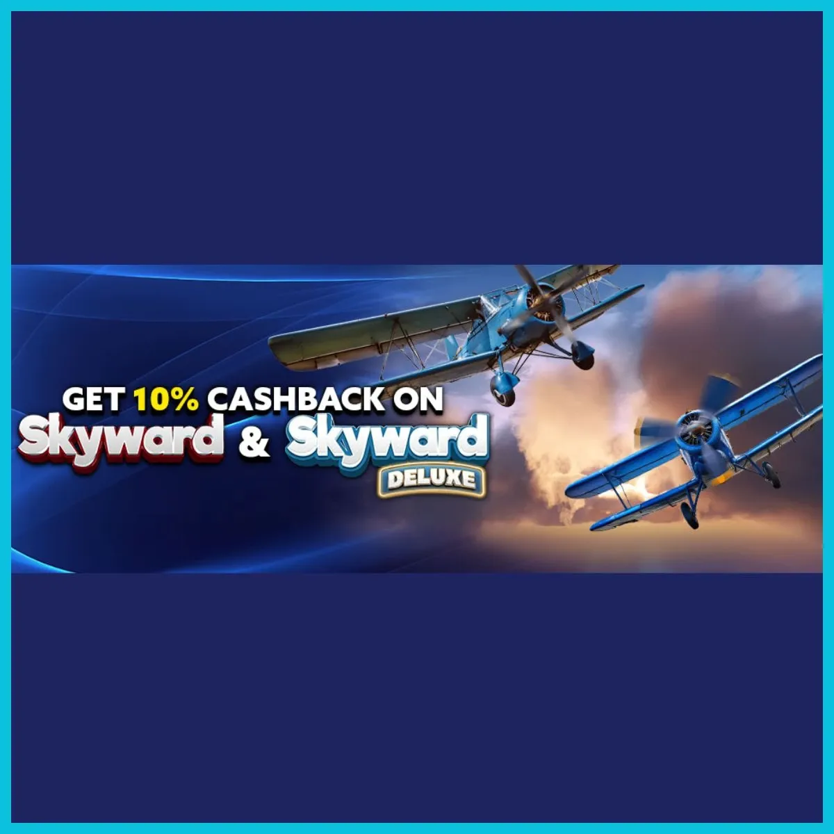 Lulabet 10% Skyward Cashback promotional banner