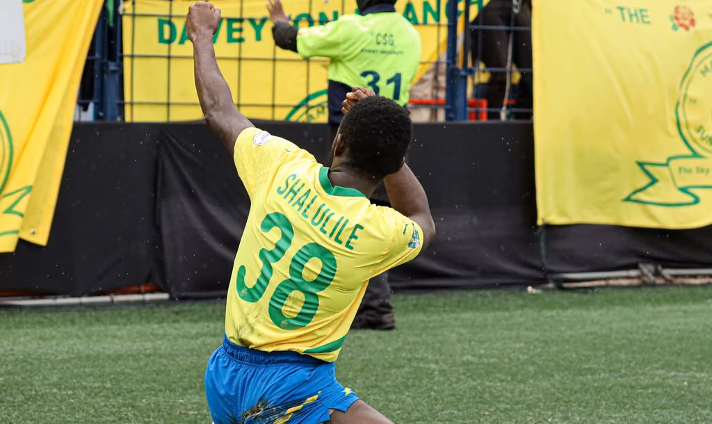 Peter Shalulile celebrates a goal e1756984695577