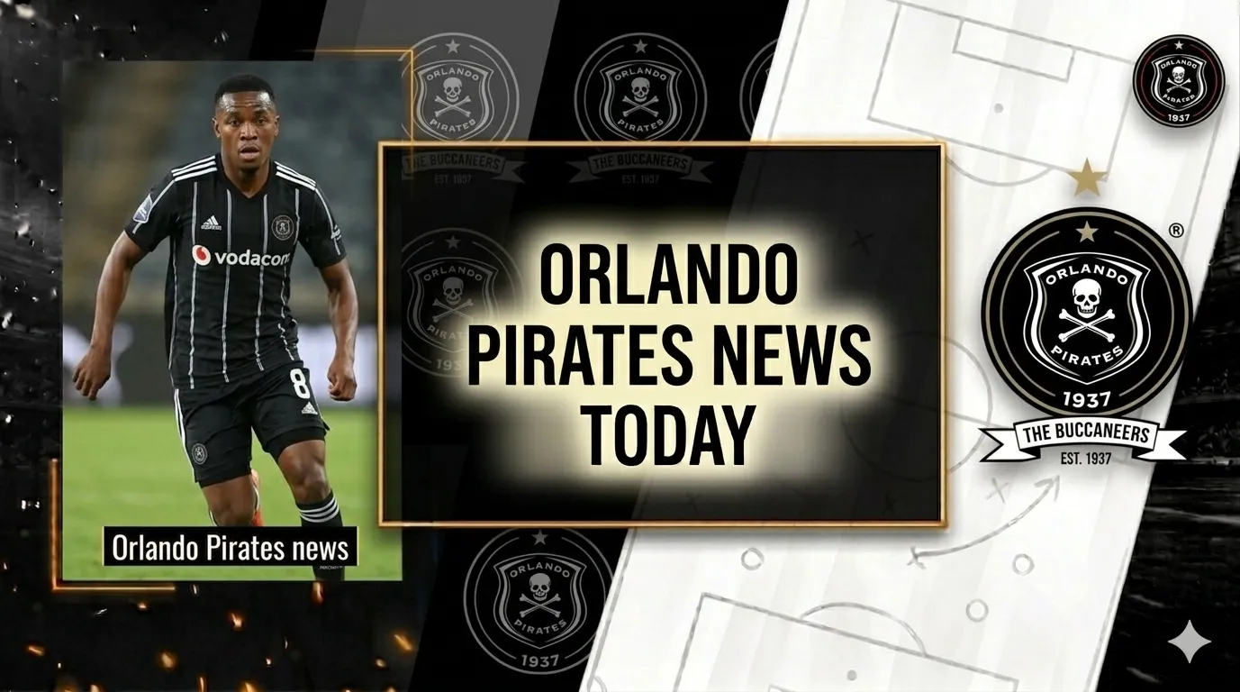 Orlando Pirates News Today: Ouaddou not giving up despite setback & more&hellip;