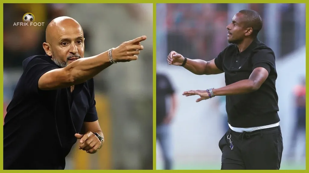 Miguel Cardoso and Rulani Mokwena