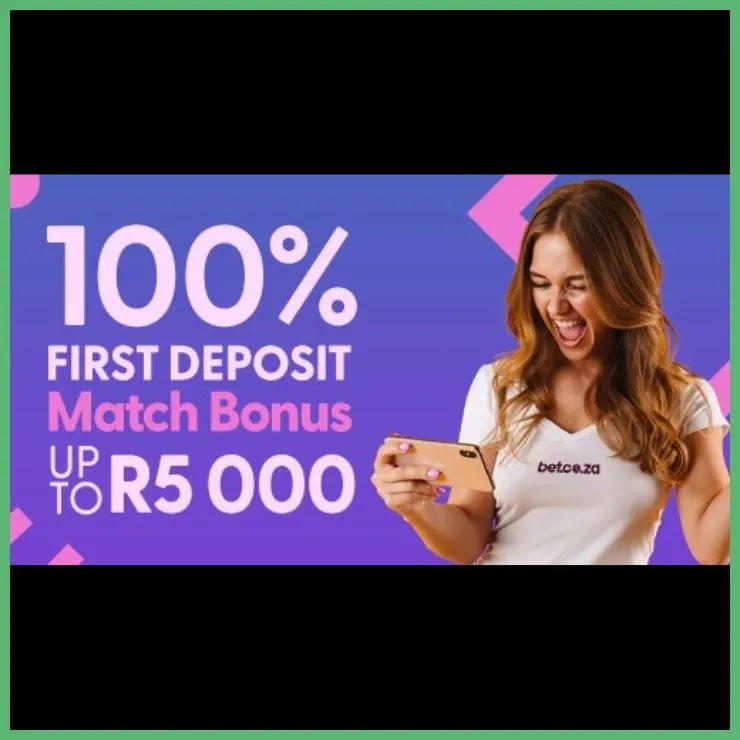 Bet.co.za promo code banner 100 First Deposit Match up to R5,000.