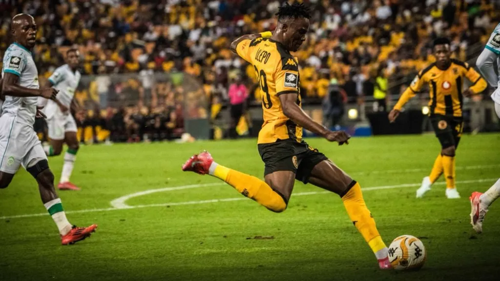 Glody Lilepo on his Kaizer Chiefs debut against AmaZulu. Photo Kaizer Chiefs