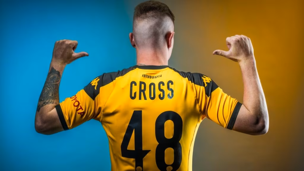 Bradley Cross of Kaizer Chiefs 