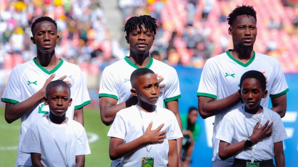Zambia players. Photo – FAZ