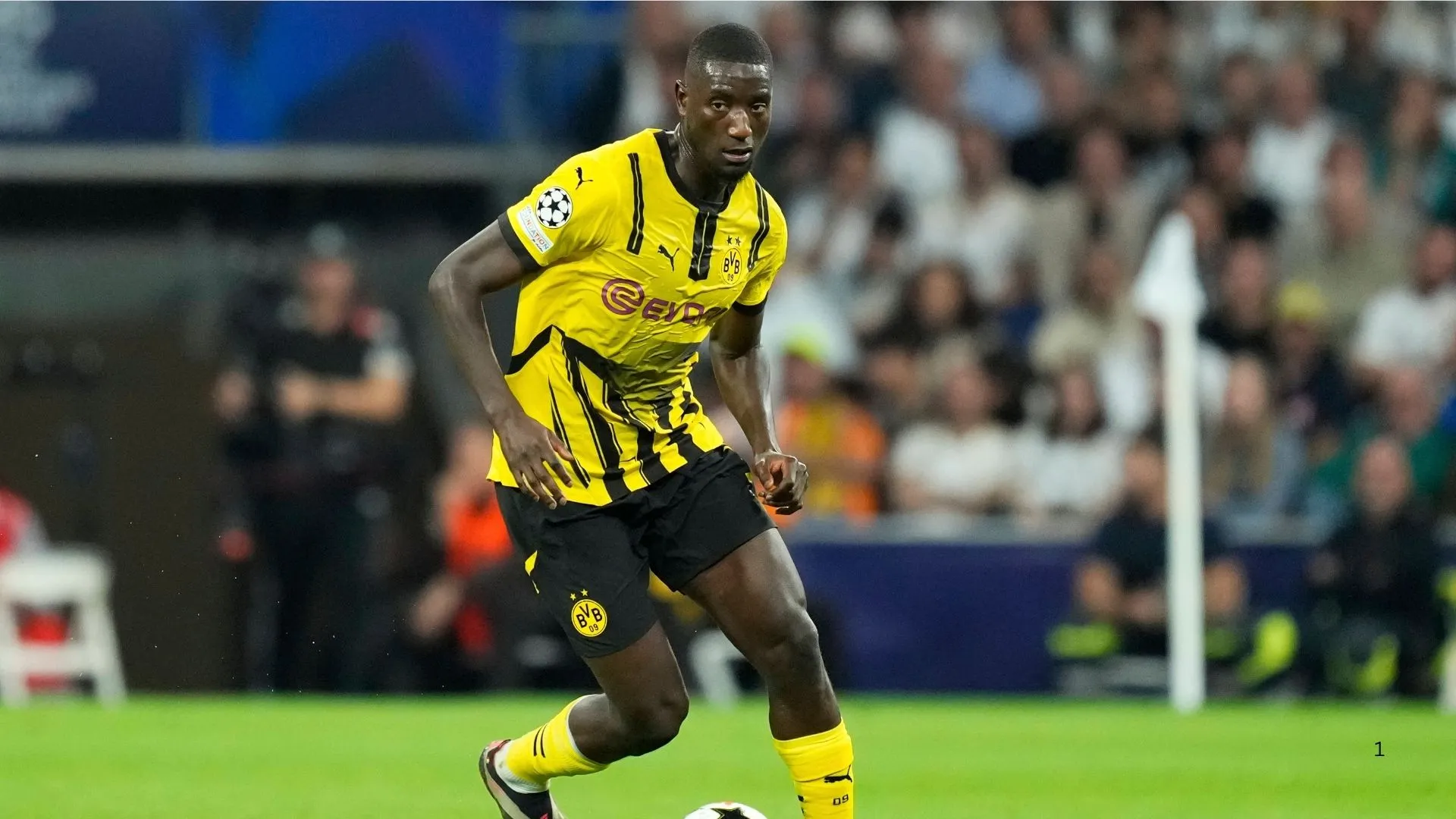 Guinea striker Serhou Guirassy plays for Burussia Dortmund.