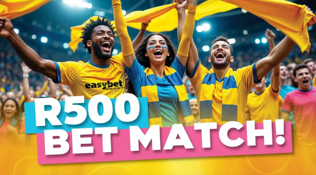 Easybet R500 first bet match offer.