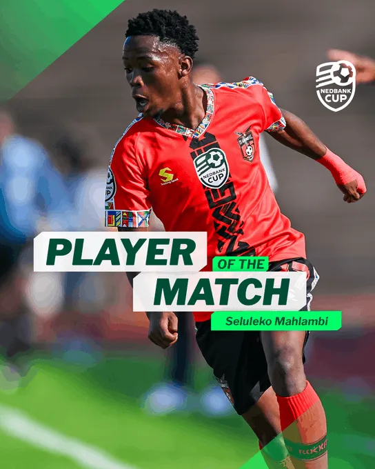 Seluleko Mahlambi during Nedbank Cup