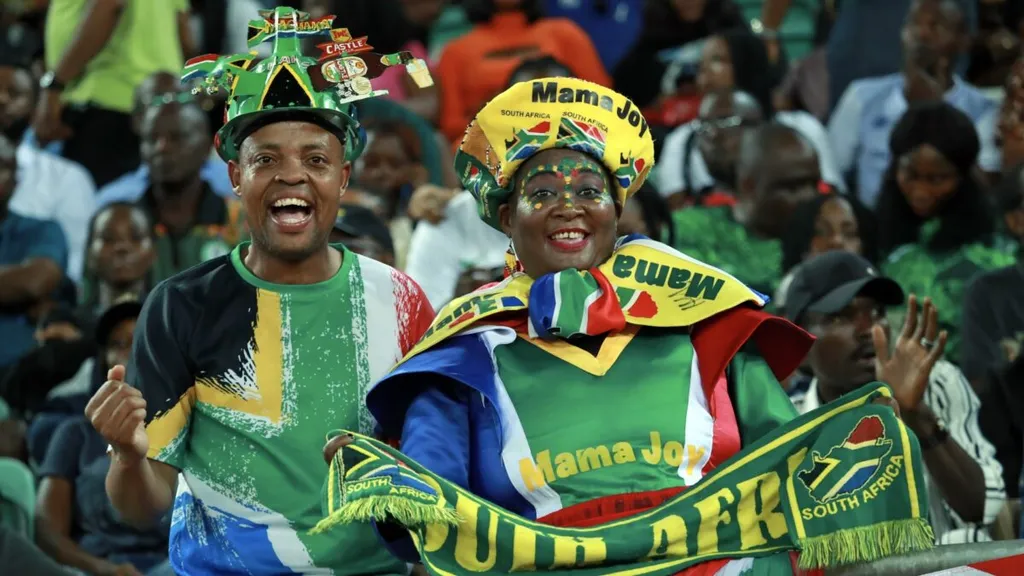 South Africa fans