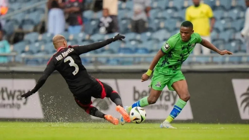 Deano van Rooyen Orlando Pirates vs Marumo Gallants