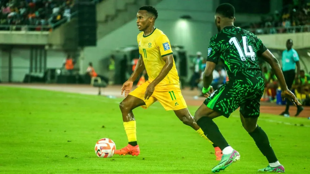 Themba Zwane Bafana Bafana