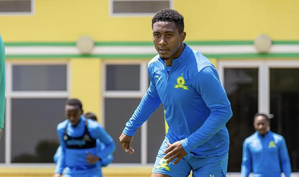 Lucas Ribeiro during training at Chloorkop