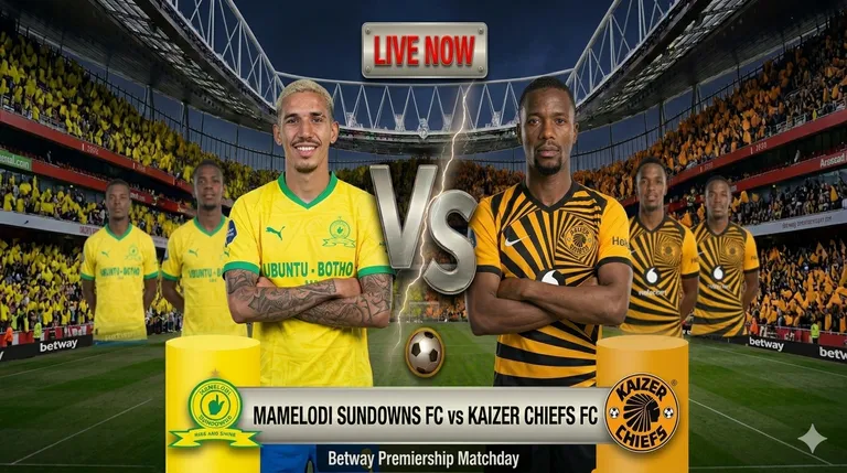 Live: Mamelodi Sundowns vs Kaizer Chiefs &ndash; Score, goals, lineups, title race updates