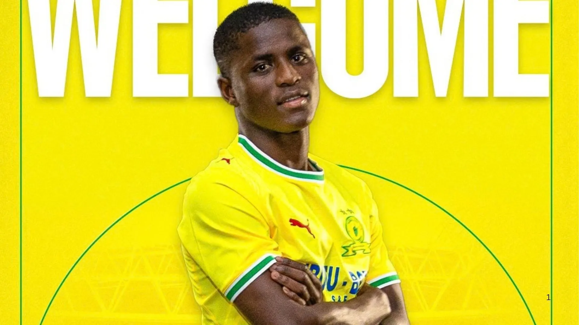 Wandile Dube has signed for Mamelodi Sundowns.