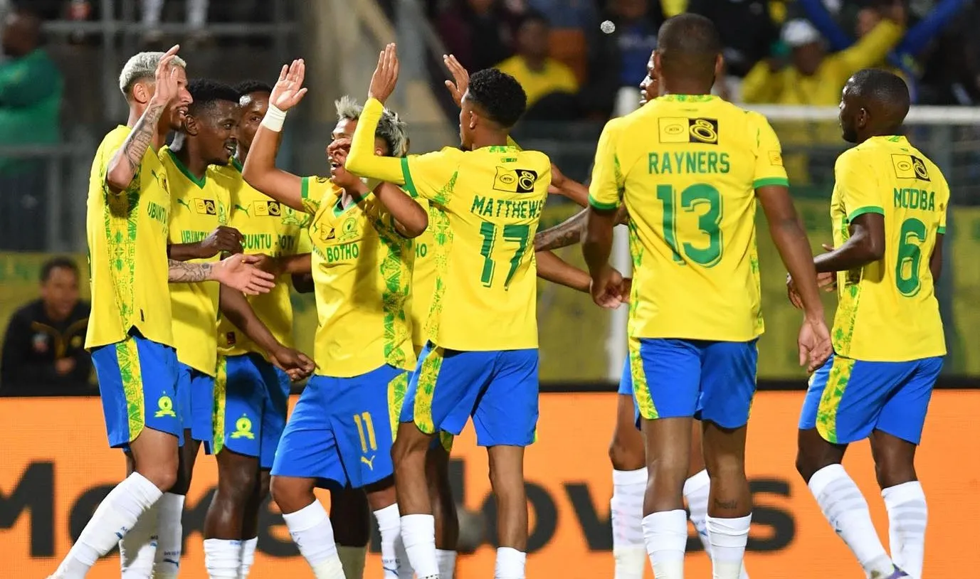CAF Champions League: Five-star Mamelodi Sundowns put one foot in group stages