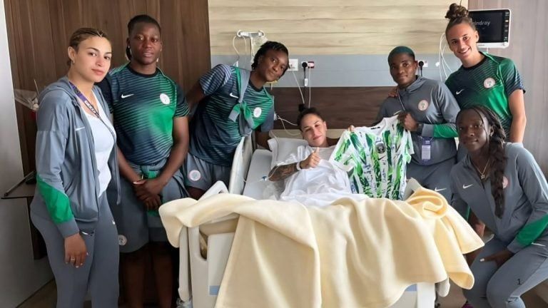Banyana star praises rivals Nigeria for great gesture after Salgado’s injury