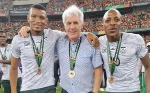 ‘He’s not talented but he’s most important’: Broos on Bafana defender 