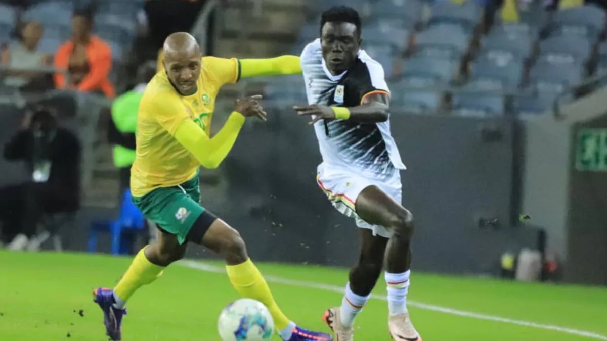 Thalente Mbatha saves wasteful Bafana Bafana the blushes in 2025 AFCON qualifier