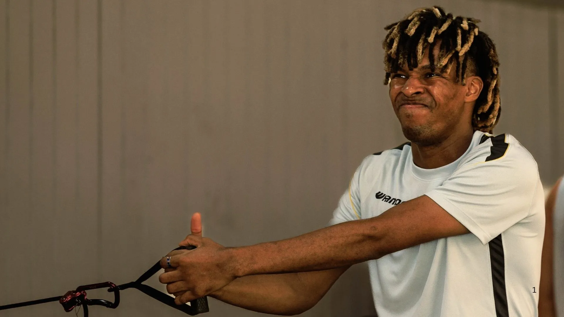Al Ittihad in pre-season training.