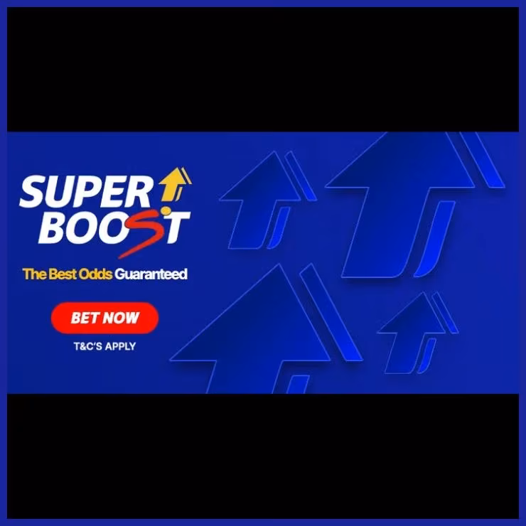 SuperSportBet Super Boost promotional banner.