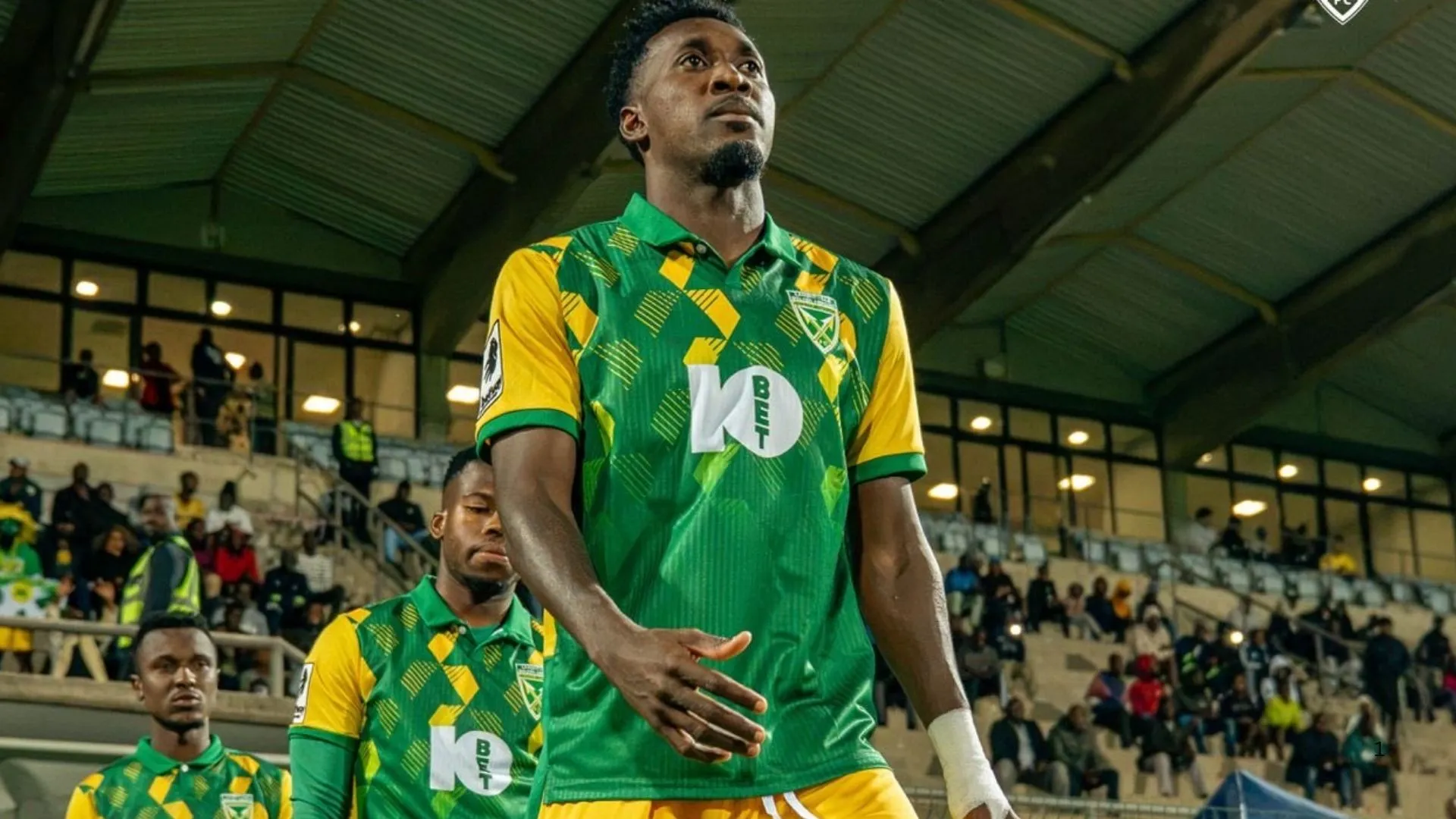 Golden Arrows players before a recent match.