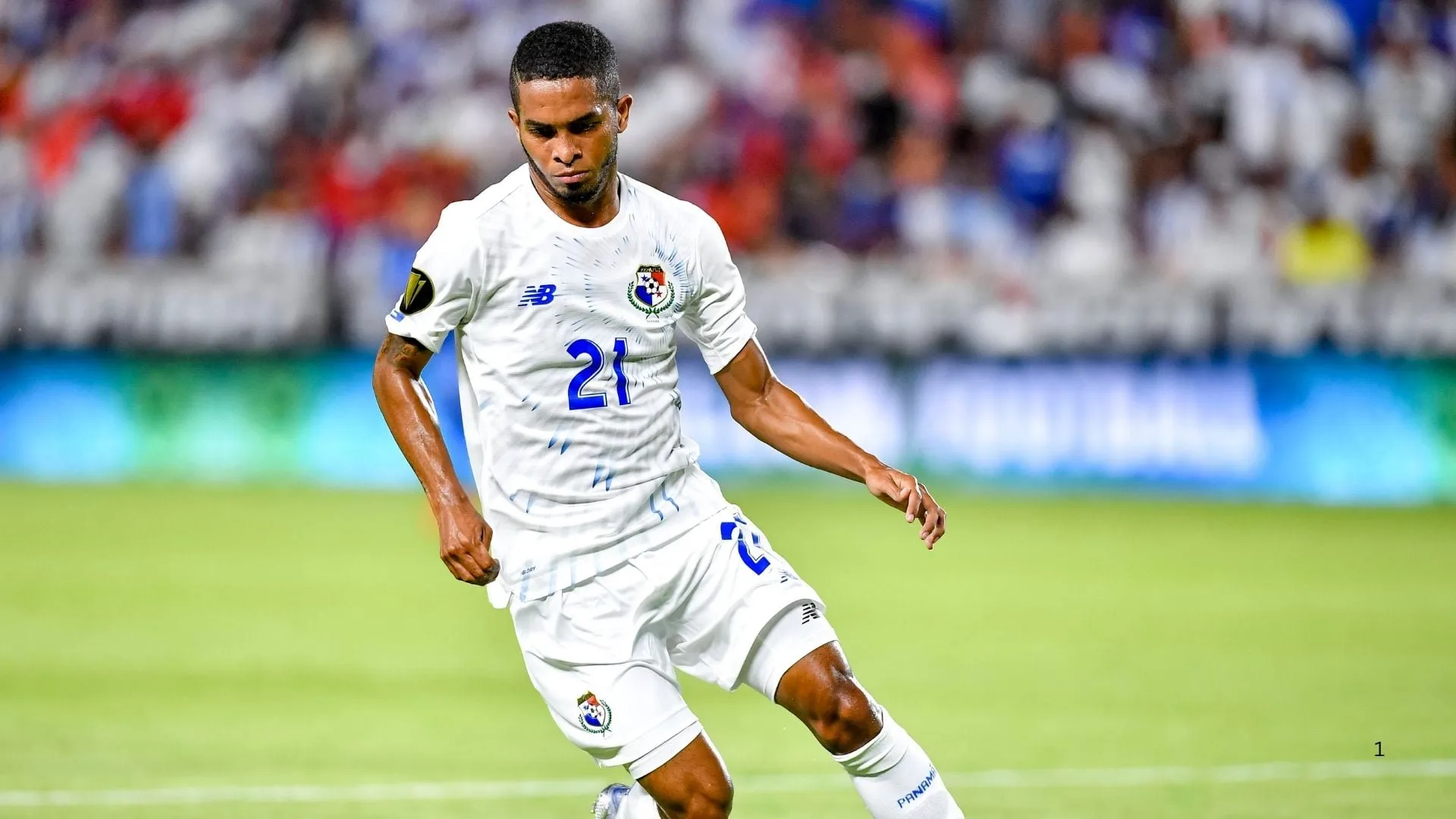 Cesar Yanis of Panama is a danger for South Africa