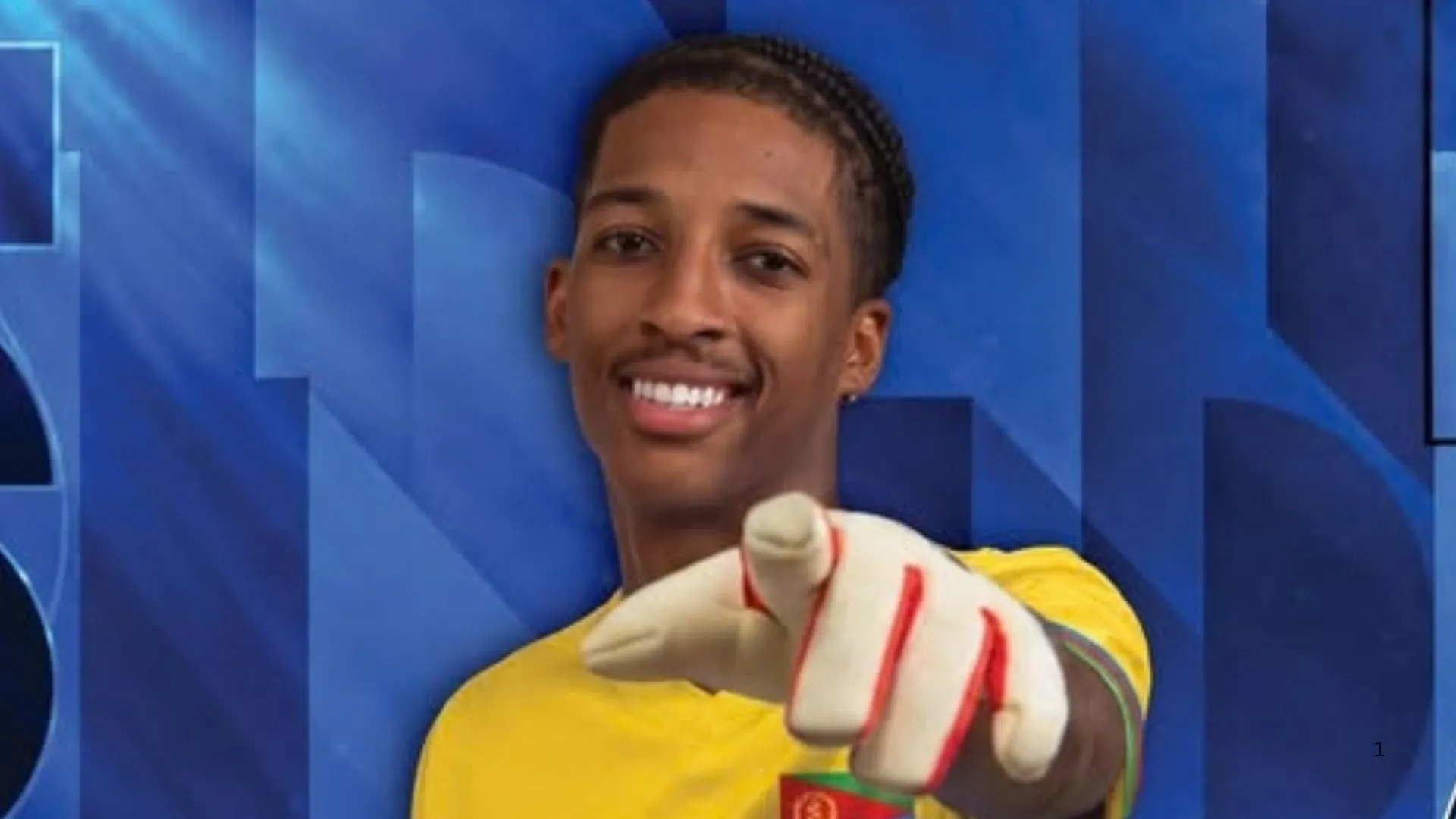 Eritrea goalkeeper Yonathan Sultan.