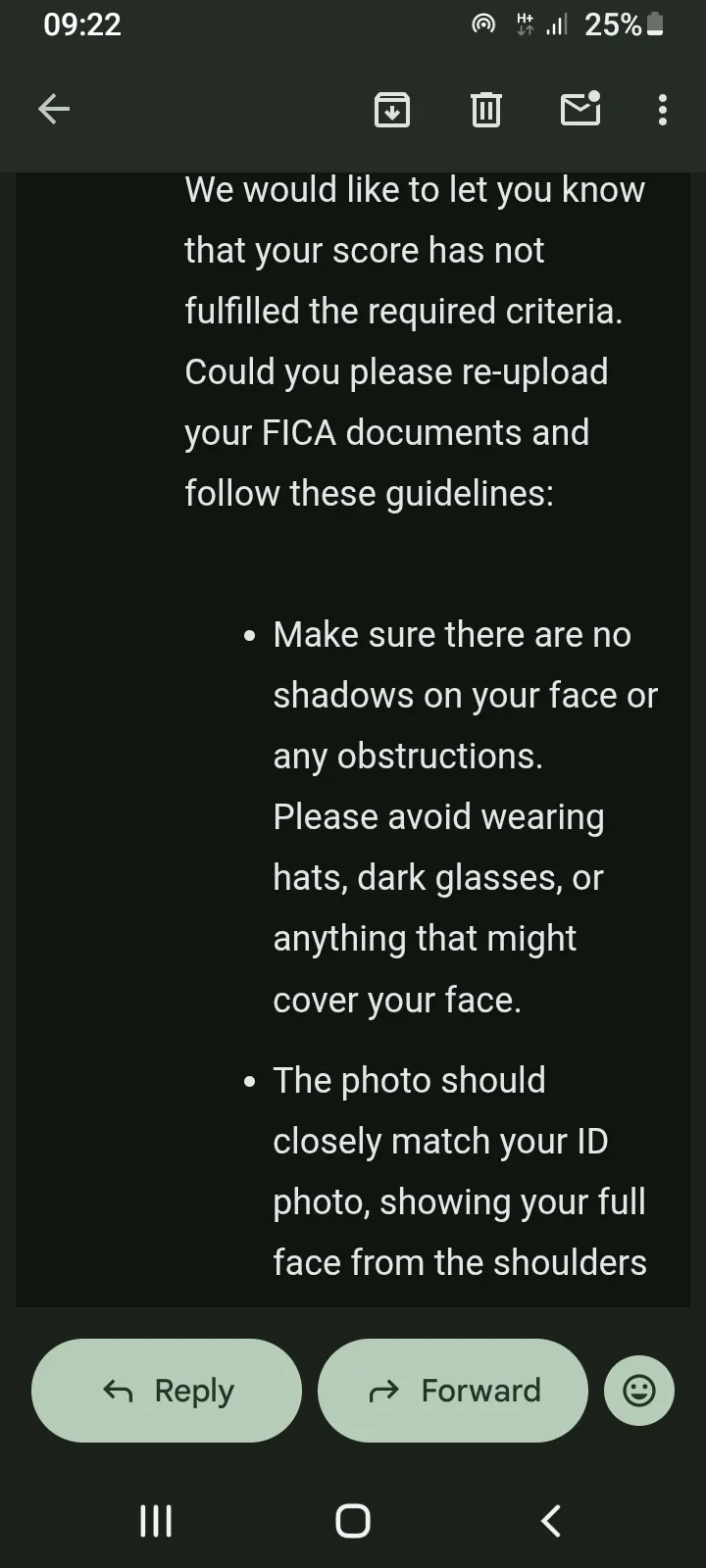 Lucky Fish Customer Support Screenshot 2