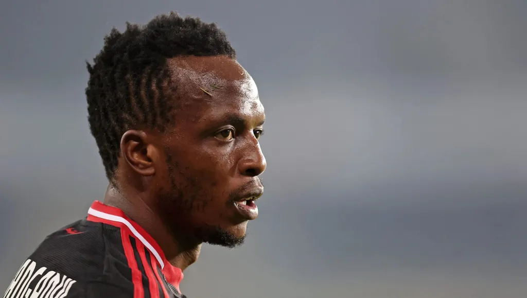 Orlando Pirates midfielder Patrick Maswanganyi.