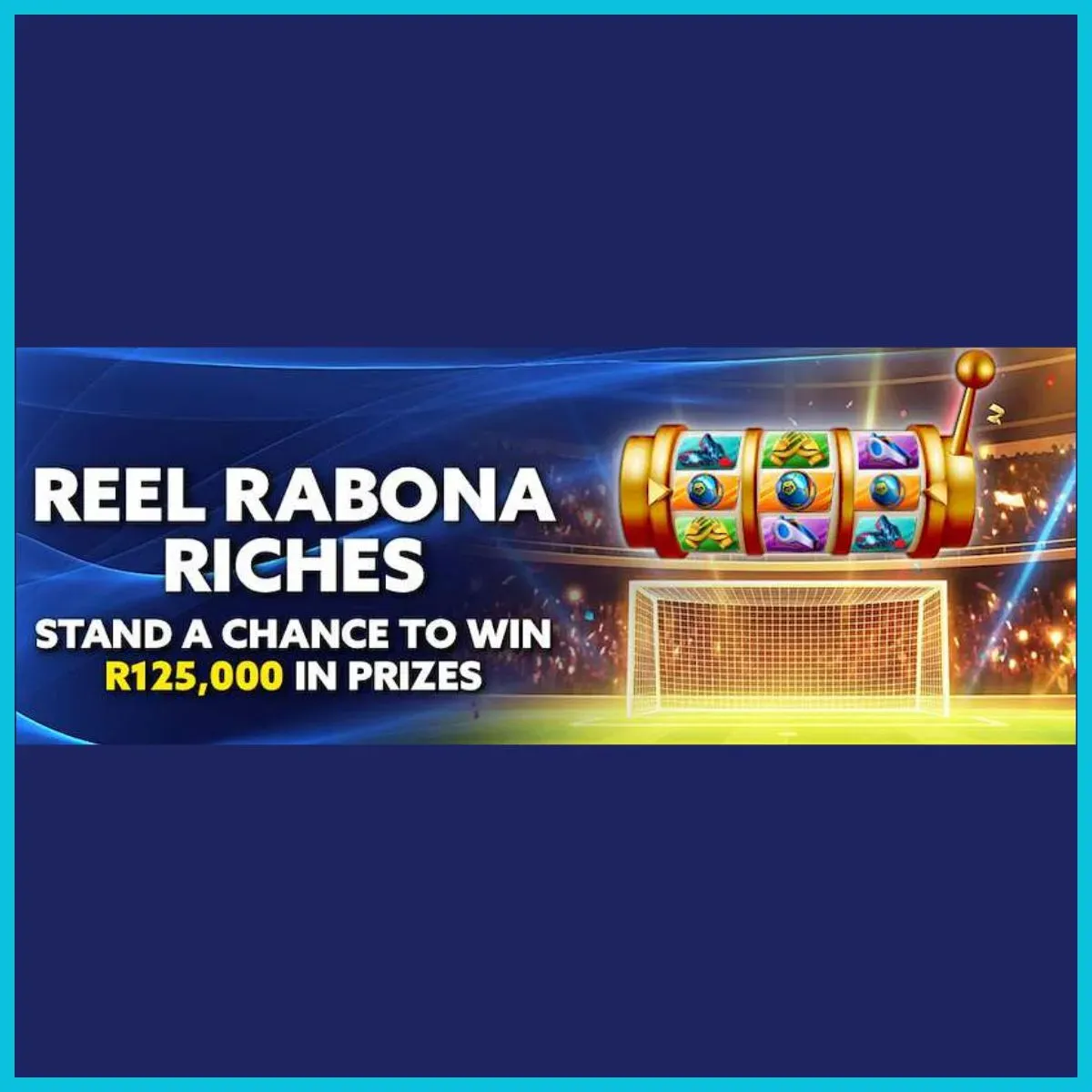 Reel Rabona Riches promotional banner.