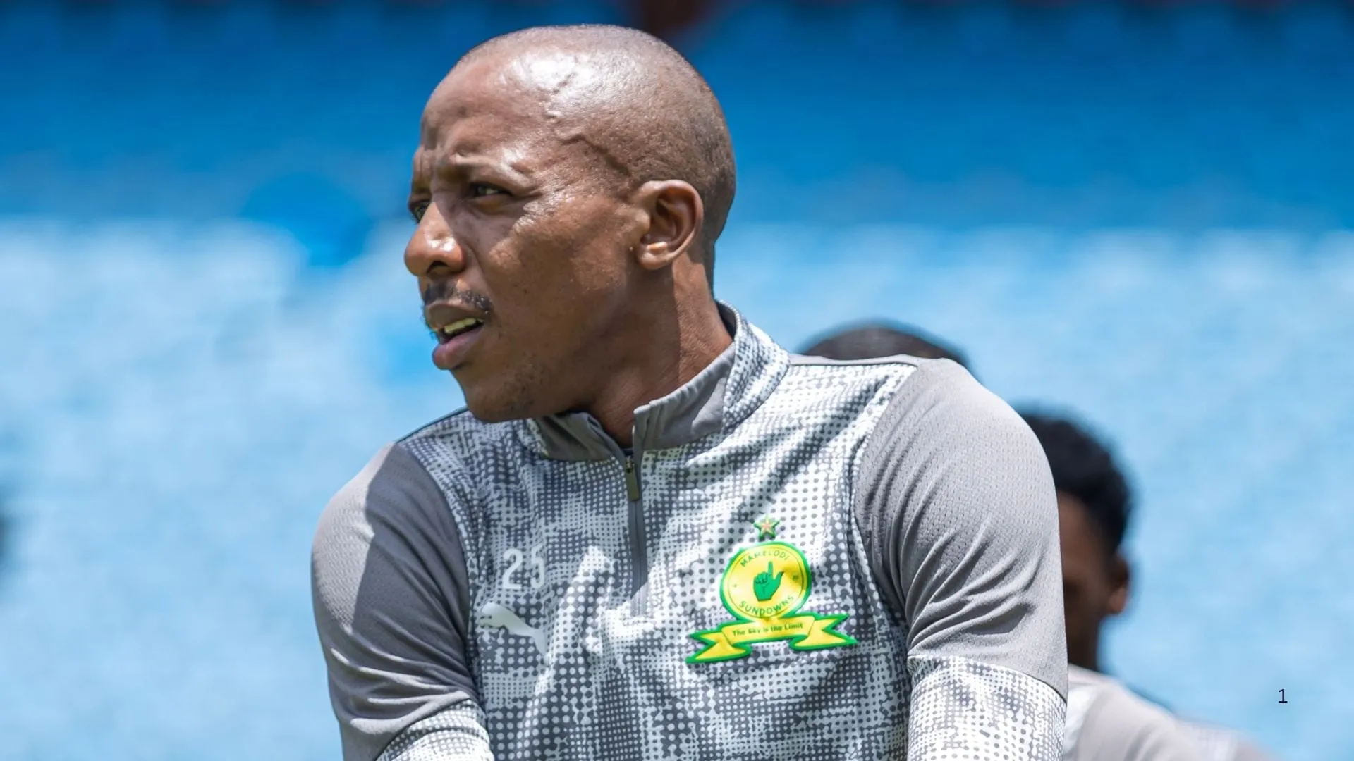 Khuliso Mudau in training for Mamelodi Sundowns