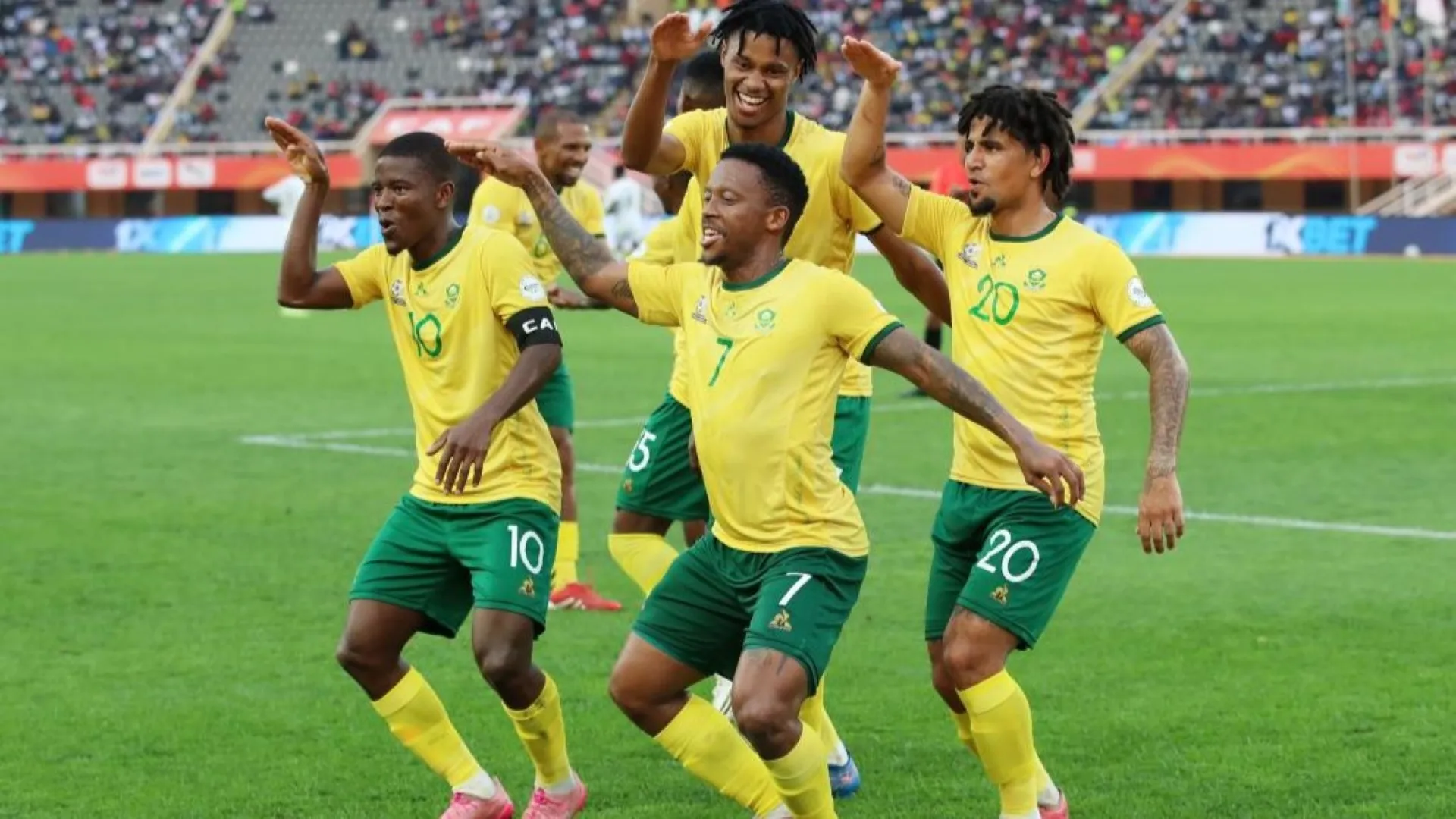 Bafana Bafana closer to CHAN quarters as Maema inspires them to win over Guinea