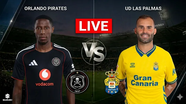 Orlando Pirates vs Las Palmas live updates: Follow Scores, lineups, team news, commentary