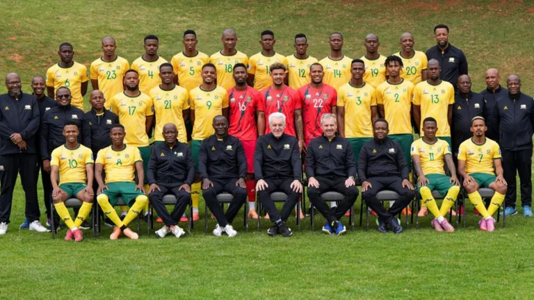 SAFA reveals new kit supplier for World Cup-bound Bafana Bafana